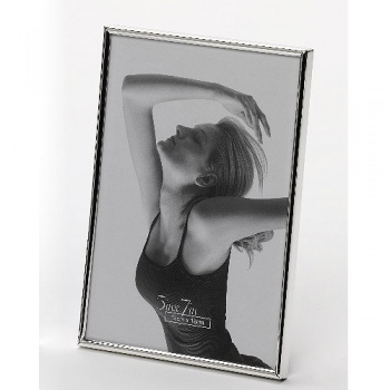 Portraitrahmen Modell 811 10x15 cm | silber glanz | Normalglas