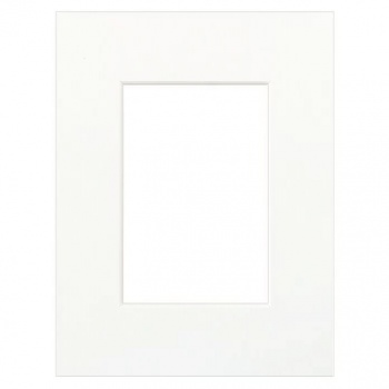 Galerie-Passepartouts 2,5 mm, Außenformat 21x29,7 cm 21x29,7 cm (10x15 cm) | Hellweiß